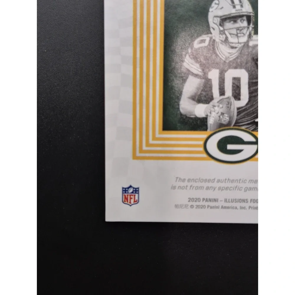 2020 Panini Illusions Jordan Love #GE4 Great Expectations‎ (RC) (MEM) Packers